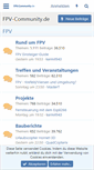 Mobile Screenshot of fpv-community.de